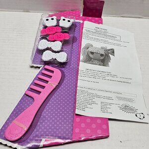 New Lalaloopsy Silly Hair Doll Confetti Pink Comb Accessories Fluff N Stuff